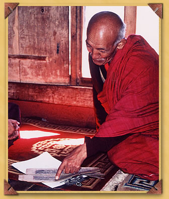 Lopen Pemala: inventor of Bhutanese written language